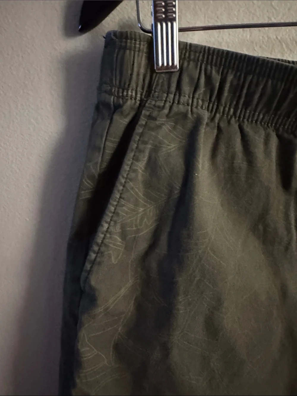Banana Republic Olive Green Athletic Drawstring Shorts